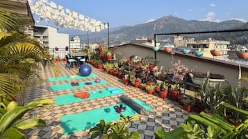 Rooftop terrace
