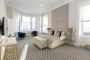 Premier Double or Twin Room, Ensuite, City View | Hypo-allergenic bedding, desk, iron/ironing board, free WiFi - The Lane Hotel (Edinburgh)