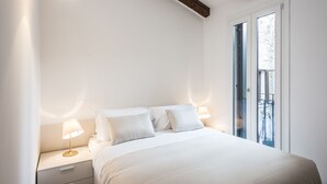 Leilighet, 1 soverom, terrasse, kanalutsikt | 1 soverom og wi-fi (inkludert)
