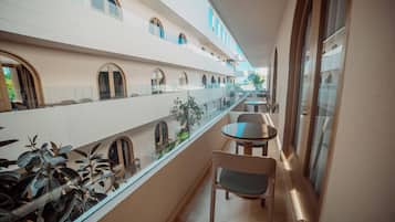 Façana frontal de l'allotjament