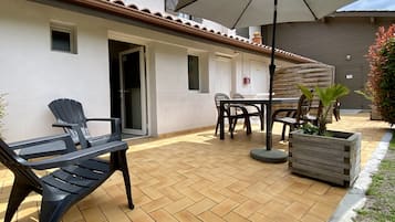 Family Apartment, 2 Bedrooms, Terrace (Ground Floor) | Terrace/patio