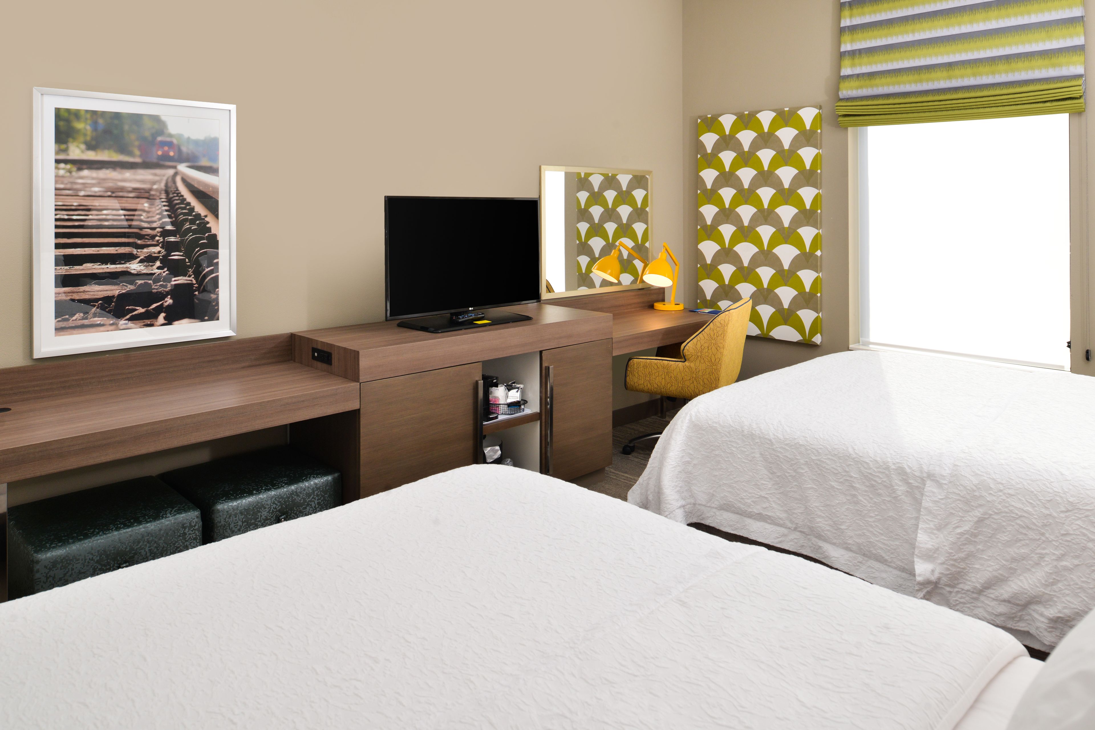 in-room safe, desk, blackout curtains, iron/ironing board