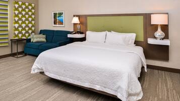 In-room safe, desk, blackout curtains, iron/ironing board