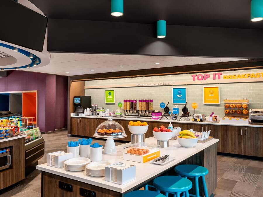 Colazione a buffet inclusa, servita tutte le mattine