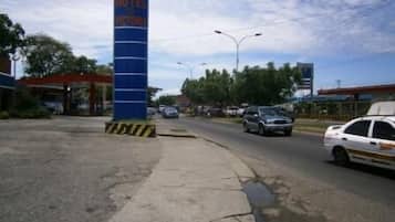 Entrada de la propiedad