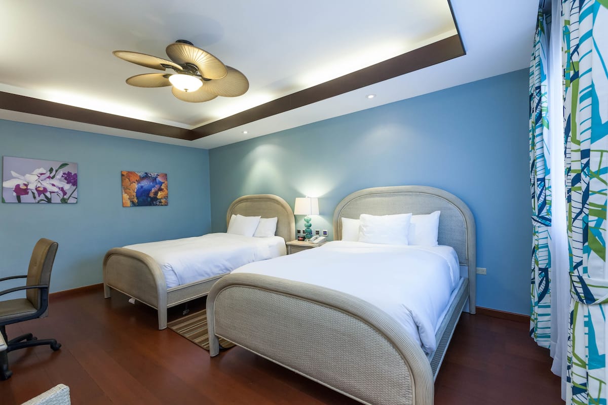 1 habitación y ropa de cama de alta calidad