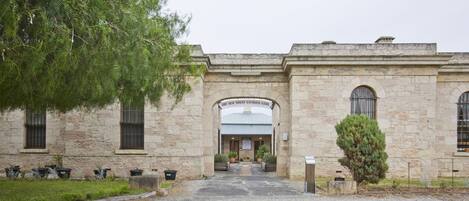 Entrada de l'allotjament