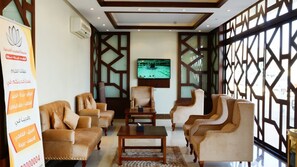 Sala de estar en el lobby