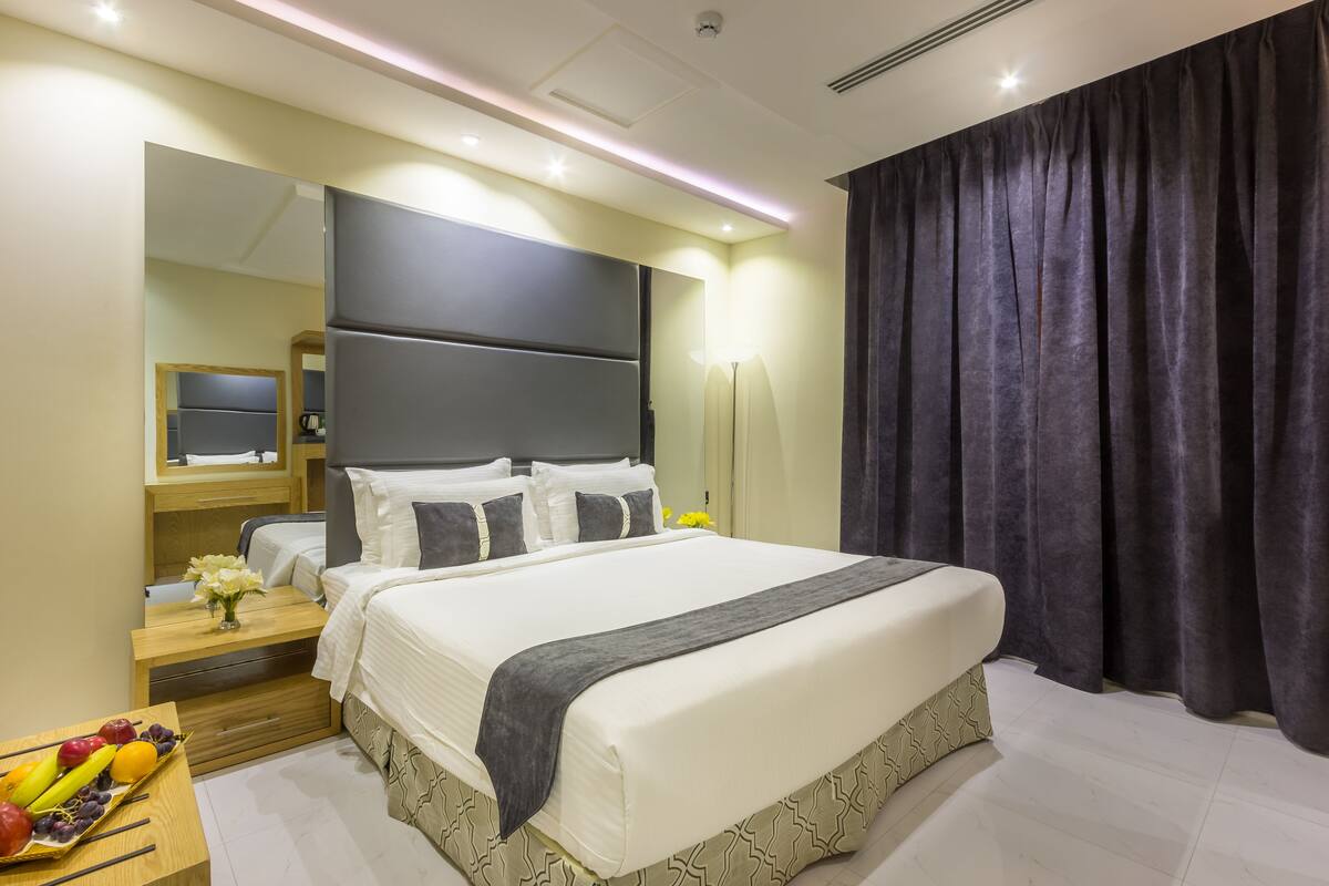 In-room safe, iron/ironing board (on request), WiFi (free)