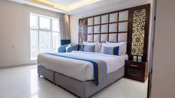 Estudio | Caja fuerte, escritorio, cortinas opacas y sistema de insonorización