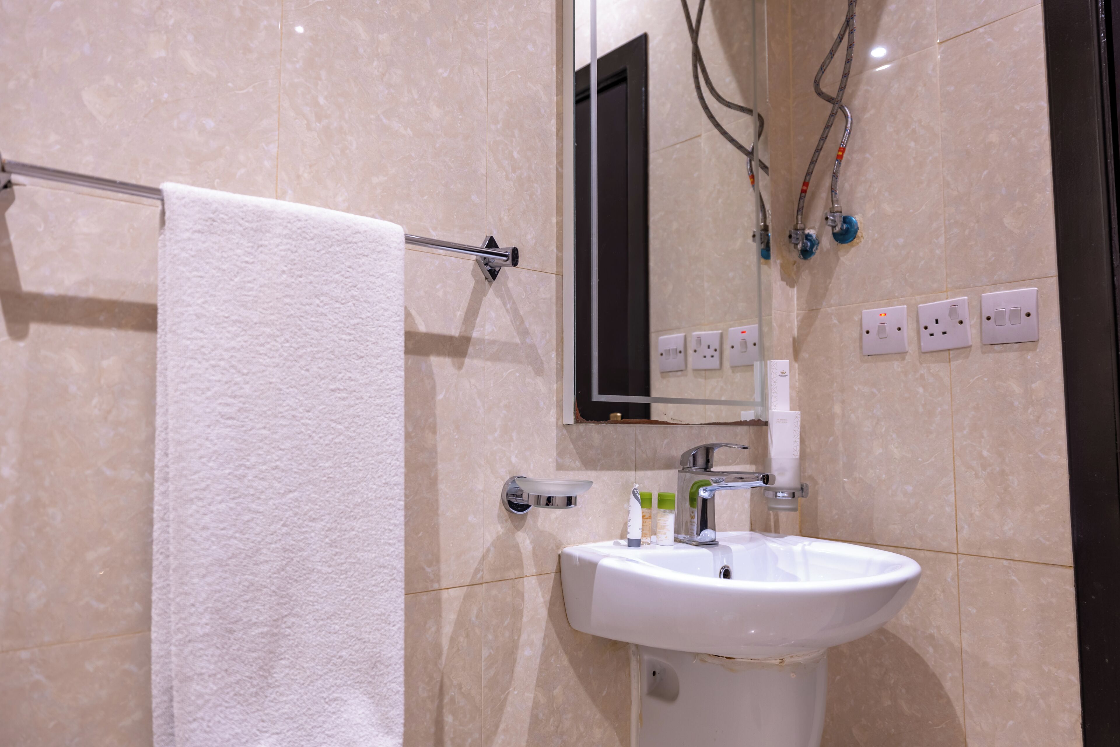 Apartment, 1 Schlafzimmer | Badezimmer | Dusche, kostenlose Toilettenartikel, Haartrockner, Hausschuhe