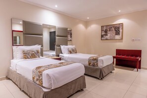 Standard Double Room | Blackout curtains, iron/ironing board, free WiFi - Al Muhaidb Residence Al Takhasossi 3 - Economic (Riyadh)