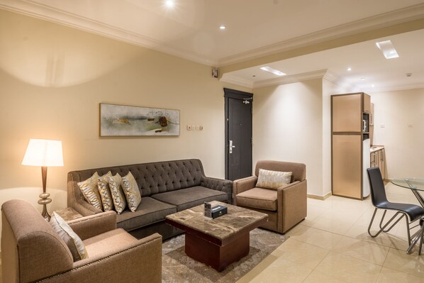 Apartment, 1 Bedroom | Living room