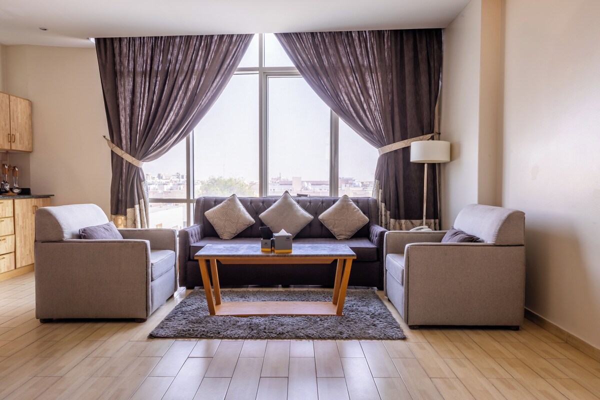 Blackout curtains, iron/ironing board (on request), free WiFi