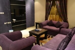 Living room - DAR NEYAARA SERVICED APARTMENTS (Riyadh)