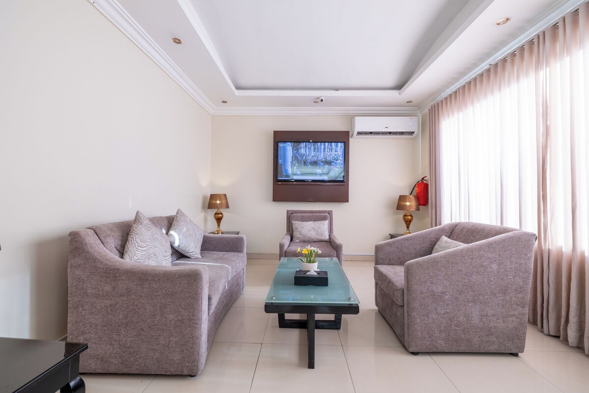 Apartment, 1 Bedroom | Blackout curtains, iron/ironing board (on request), free WiFi