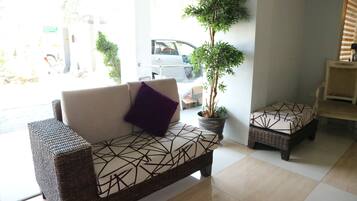 Sitzecke in der Lobby