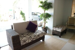 Sala de estar en el lobby