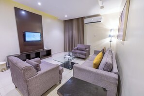 Apartment, 1 Bedroom | Blackout drapes, iron/ironing board, free WiFi - Sama Al Qasr Al Muhammadiah (Riyadh)