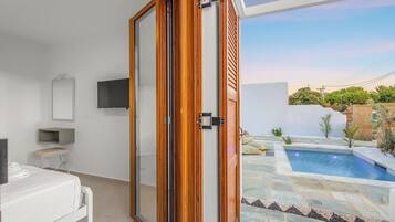 Appartement Duplex Exécutif, 2 chambres | Coffres-forts dans les chambres, chambres insonorisées
