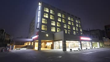 Front of property - evening/night