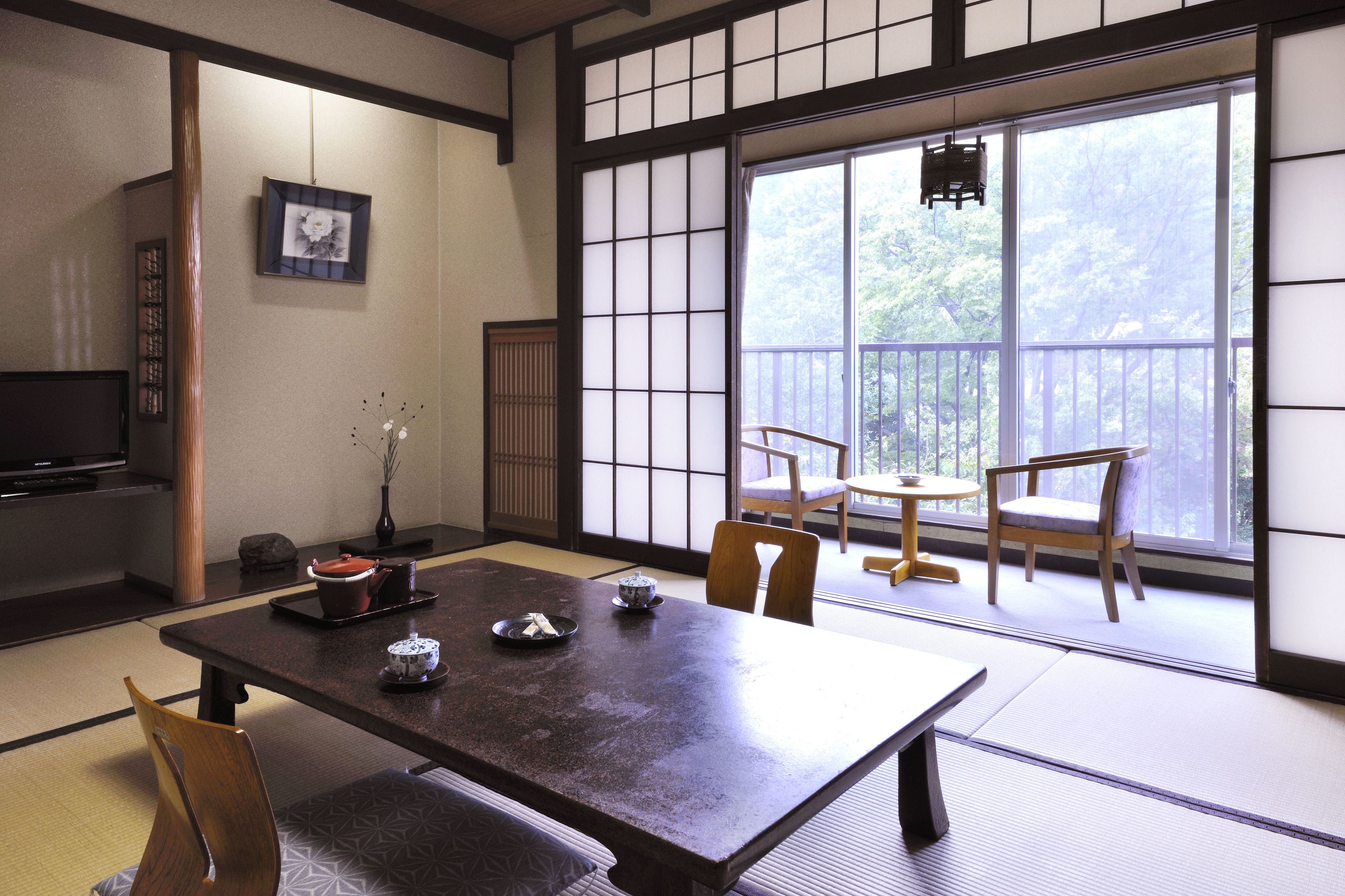 傳統客房, 私人浴室 (Japanese Style, 8 Tatami-mats) | 客房內保險箱、免費無線上網、床單