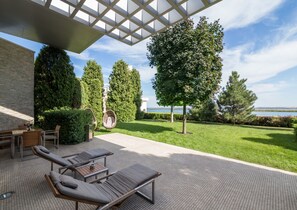 Cottage Deluxe, 2 chambres, terrasse | Terrasse/Patio