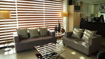 Lobby sitting area