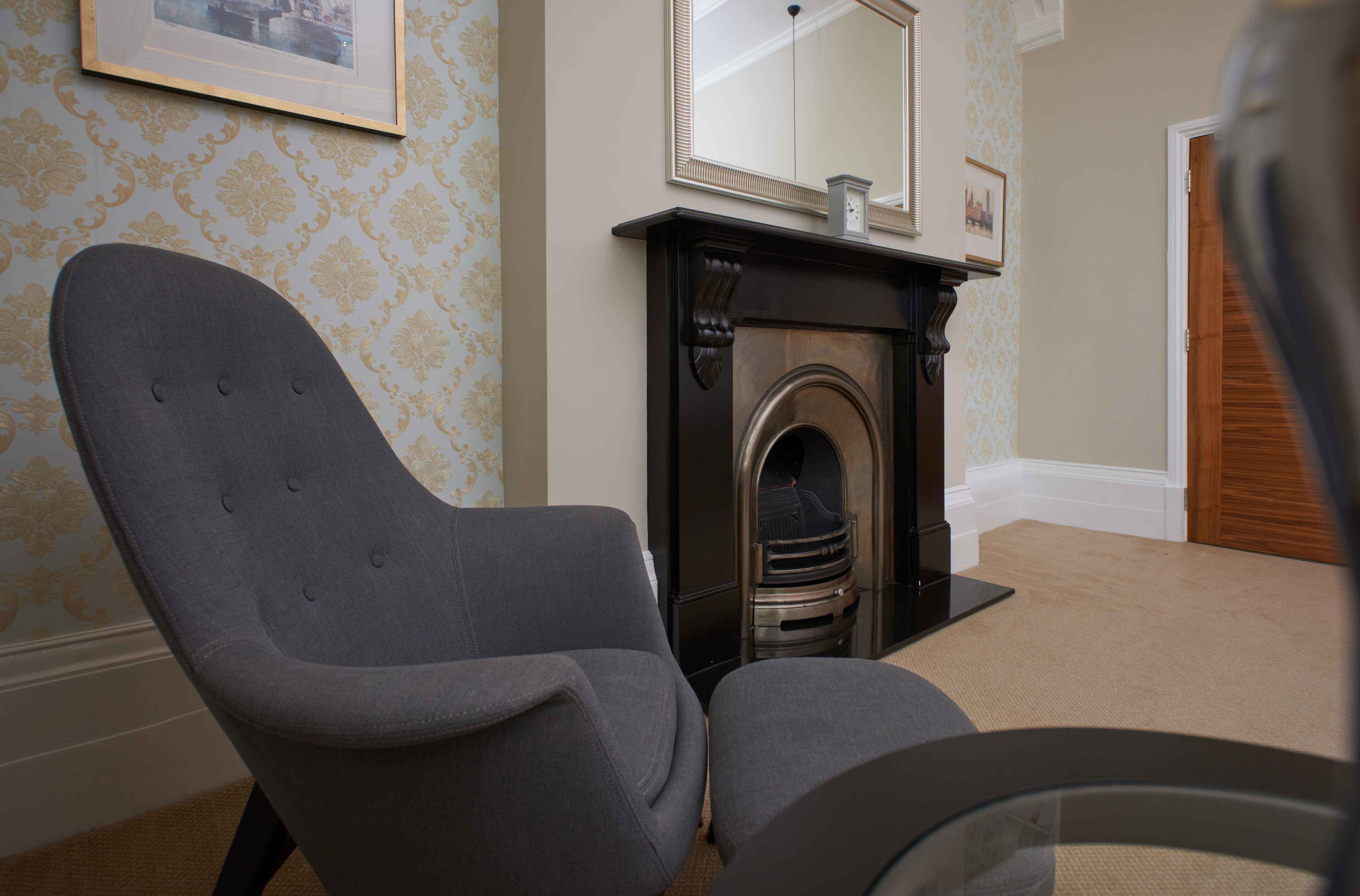 studio suite (lansbury) | living area | 48-inch flat-screen tv with digital channels, tv