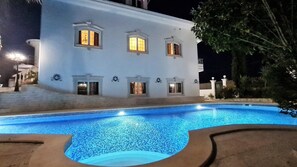 Front of property - evening/night