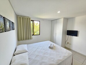 Apartamento família | Individualmente mobiliados, Wi-Fi de cortesia