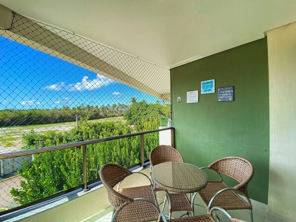 Family Apartment, 1 Bedroom, Courtyard View | Balcony