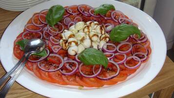 Daily buffet breakfast (EUR 10 per person)