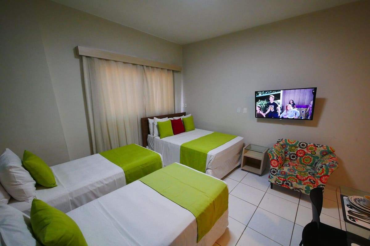 In-room safe, desk, laptop workspace, blackout drapes