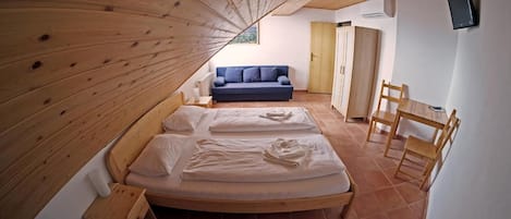 Wifi gratis y ropa de cama
