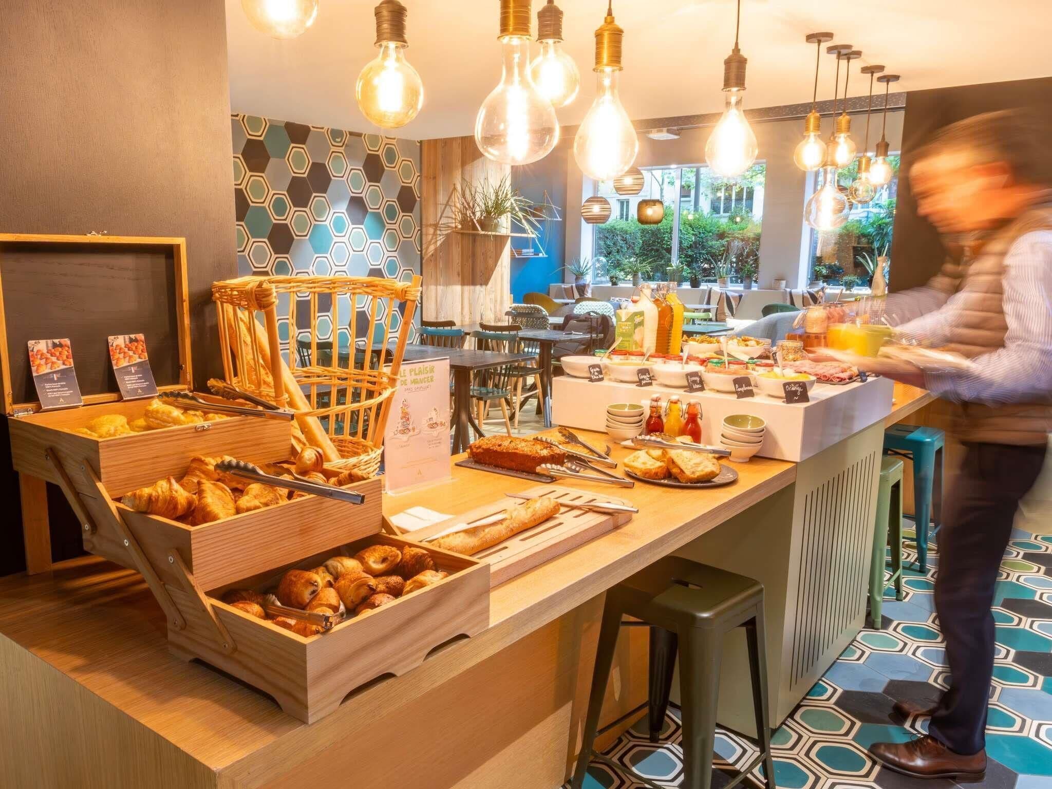 Petit déjeuner buffet compris tous les jours