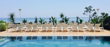 Seasonal outdoor pool