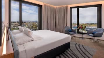 Minibar, in-room safe, blackout curtains, soundproofing