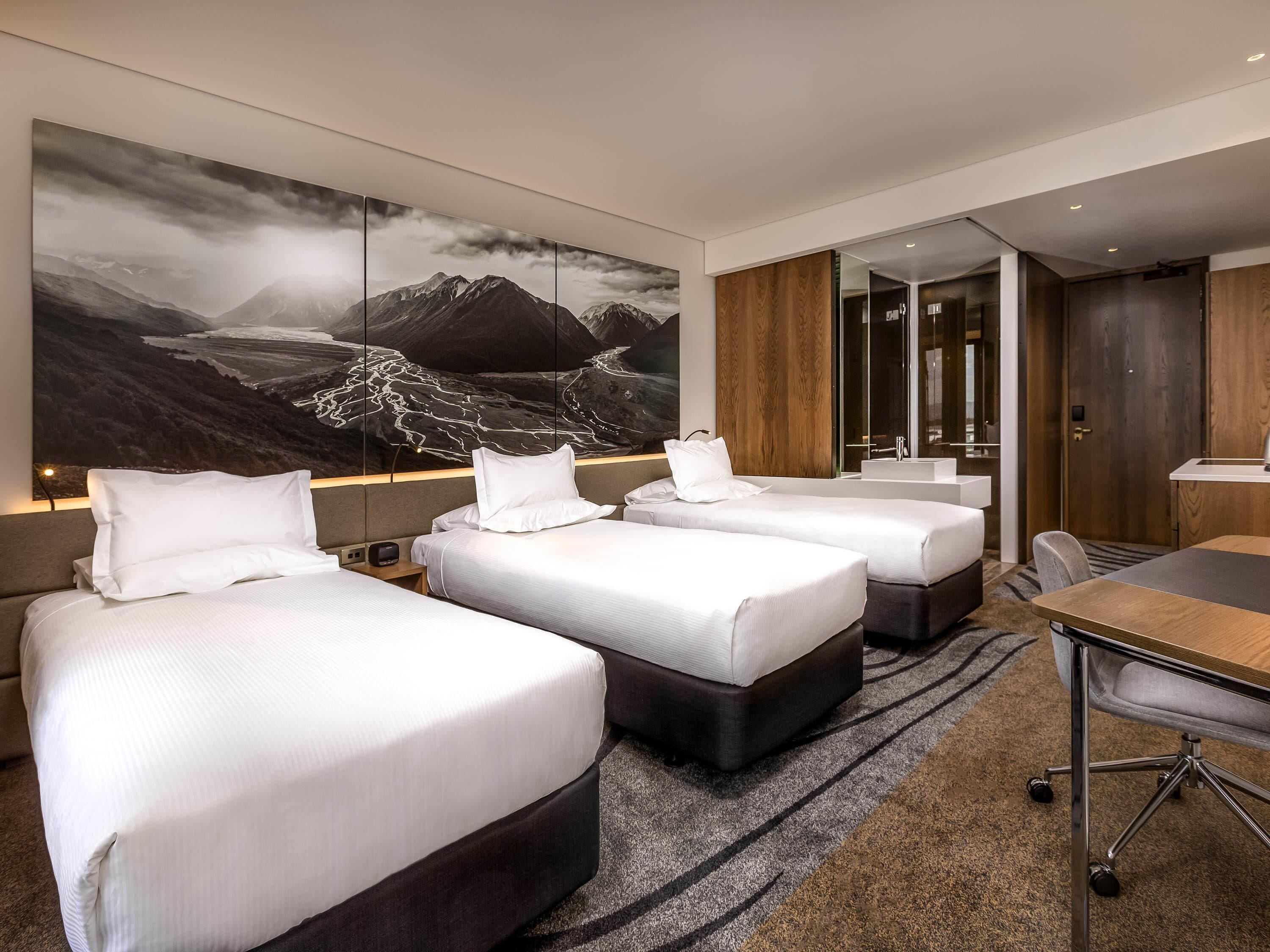 Superior Room, 3 Twin Beds | Minibar, in-room safe, blackout drapes, soundproofing