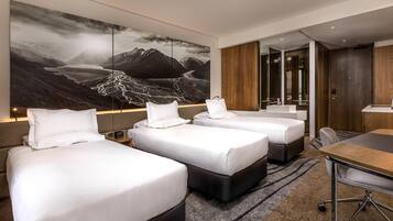 Superior Room, 3 Twin Beds | Minibar, in-room safe, blackout drapes, soundproofing