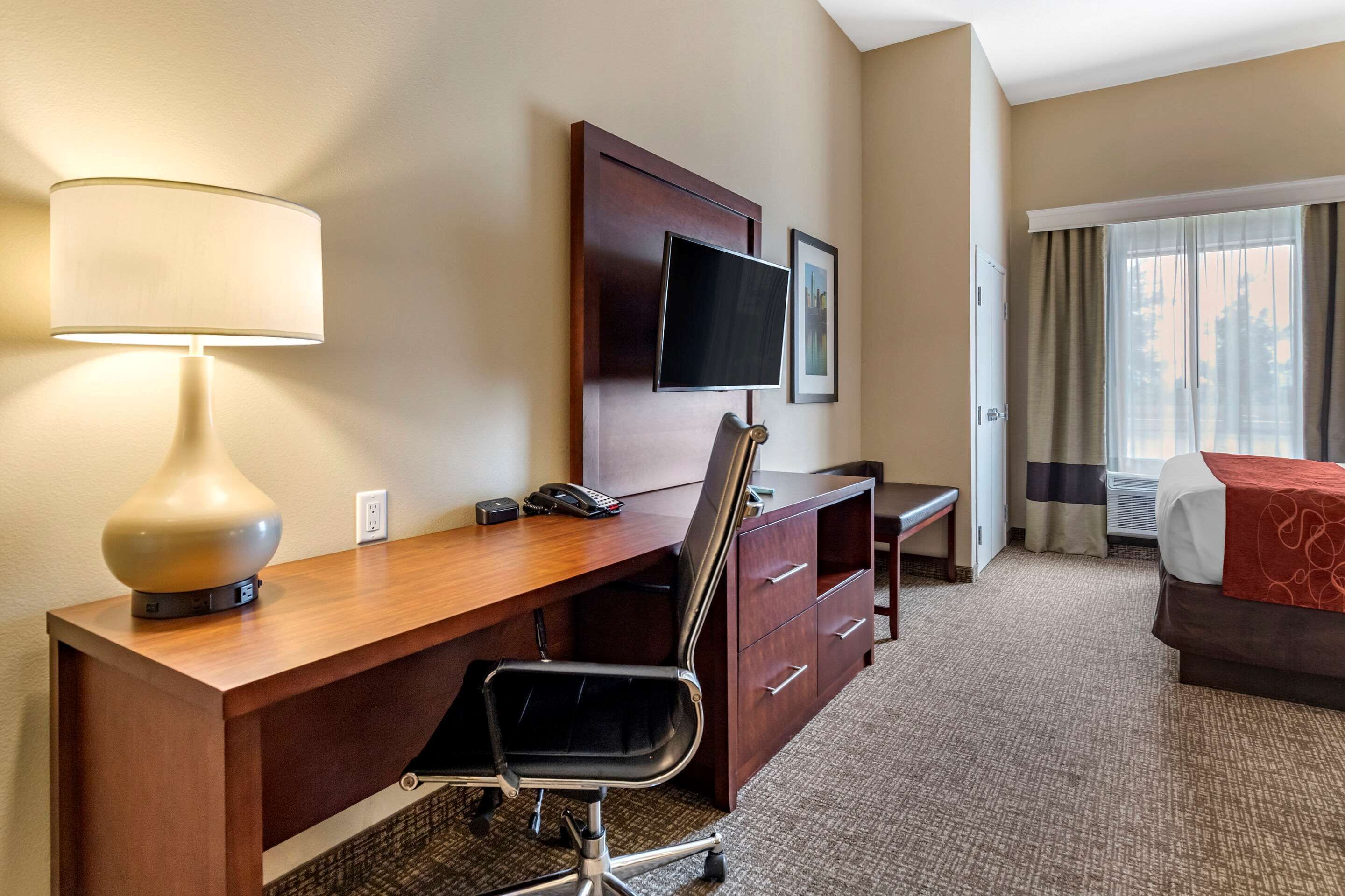 suite, 1 king bed, non smoking | premium bedding, in-room safe, desk, laptop workspace
