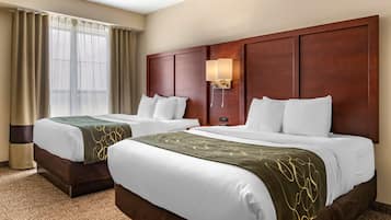 Suite, 2 Queen Beds, Non Smoking | Premium bedding, in-room safe, desk, laptop workspace