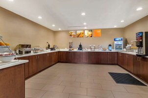 Free daily on-the-go breakfast