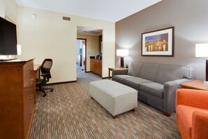 Skrivebord, skrivebord for bærbar PC og blendingsgardiner