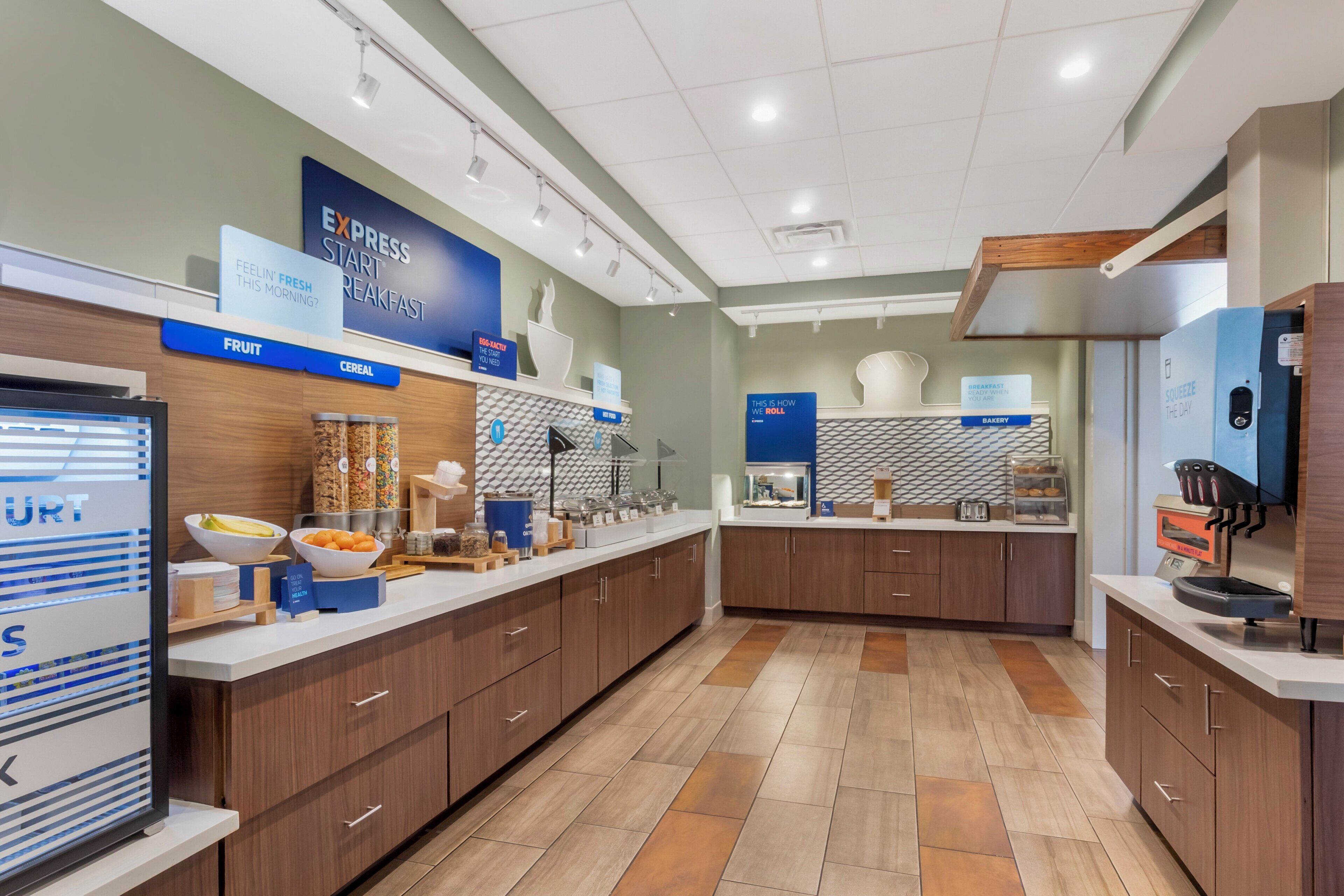 Free continental breakfast