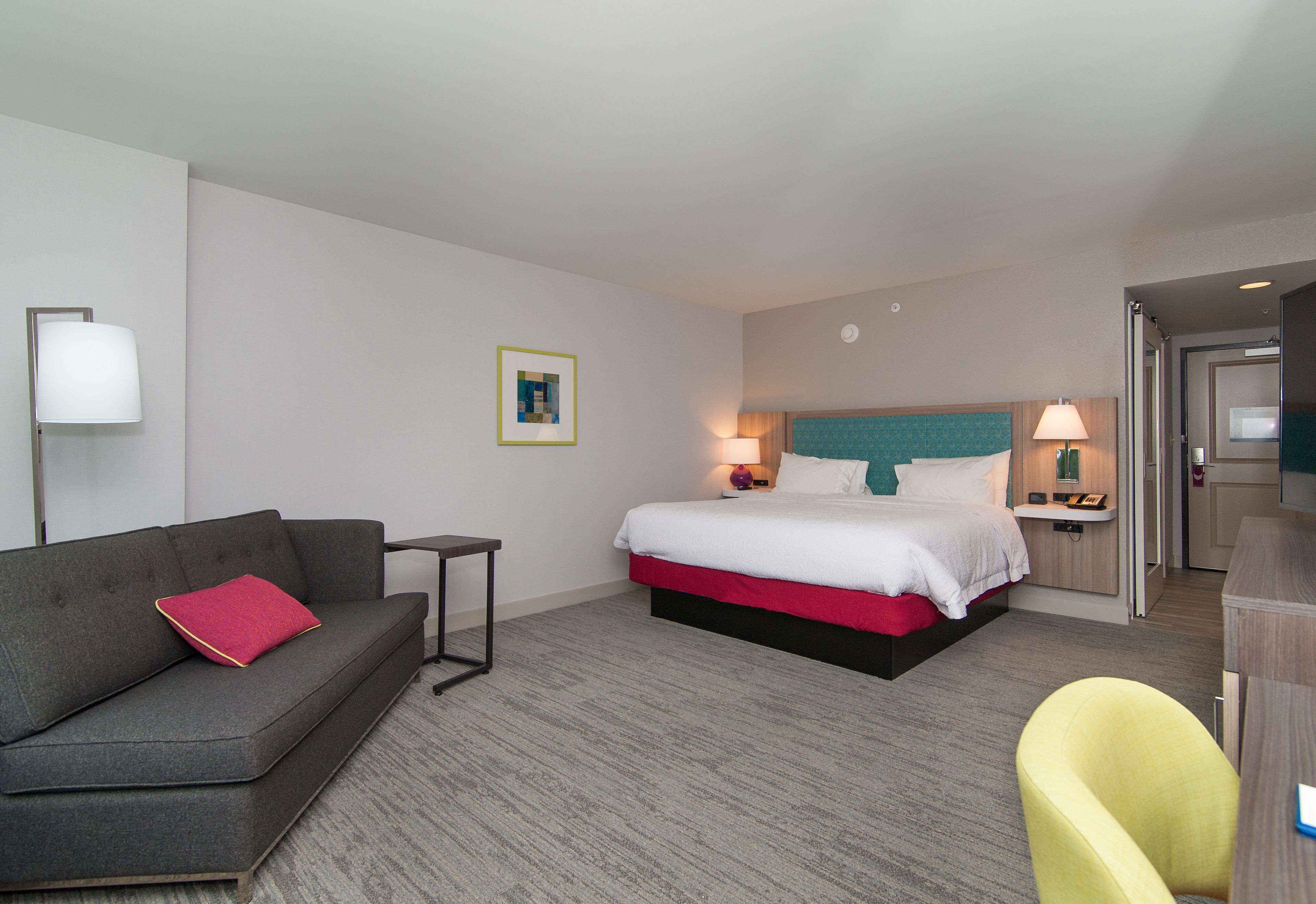 In-room safe, desk, laptop workspace, iron/ironing board