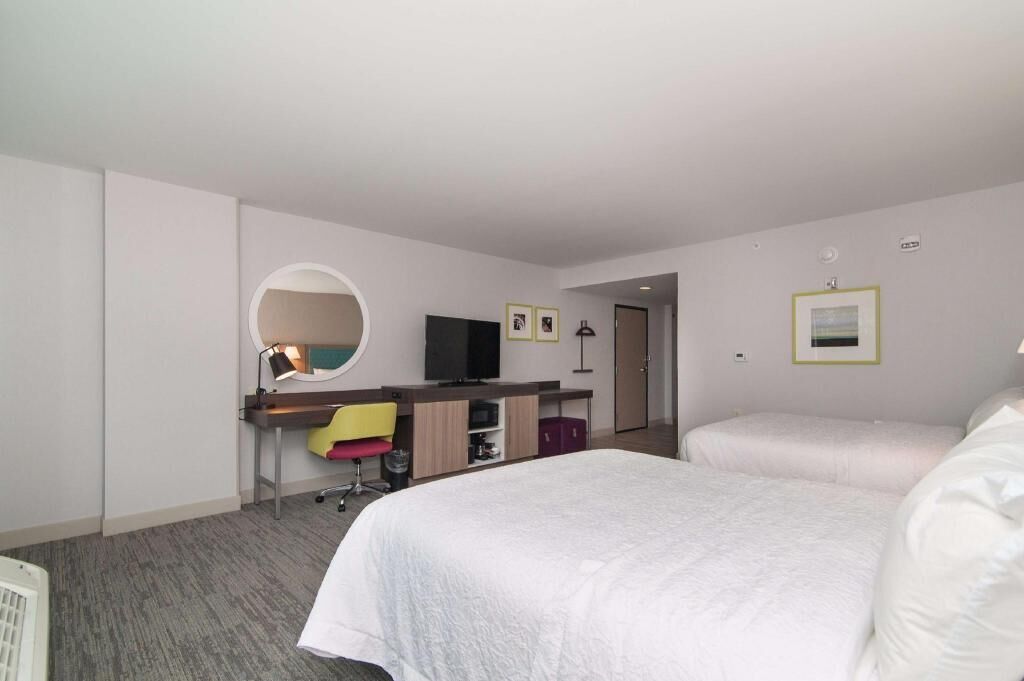 In-room safe, desk, laptop workspace, iron/ironing board