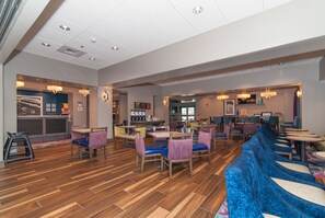 Free daily self-service breakfast
