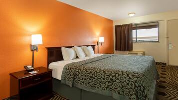 Room, 1 King Bed, Non Smoking | Desk, laptop workspace, free WiFi, bed sheets