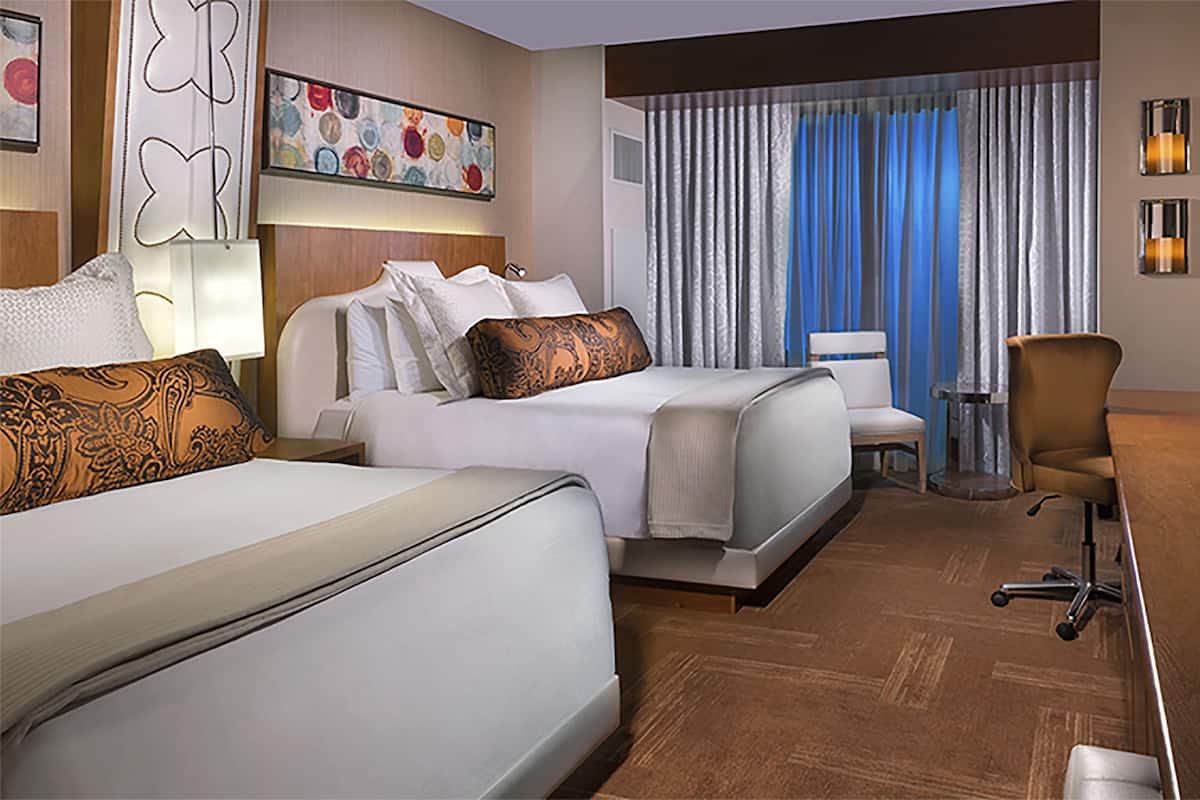 1 slaapkamer, luxe beddengoed, een minibar, een kluis op de kamer